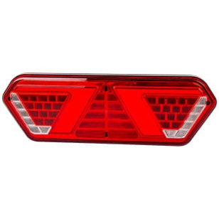 LANTERNA TRASEIRA LD LED WEGA PISCA SEQUENCIAL 24V - REF: 041003 / DP25939 - IMPLEMENTOS - 041003 - 1