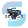 EMENDA TEE UNIÃO PNEUMÁTICA 10MM (10 UND) - DIVERSOS - TUP-10MM - 2