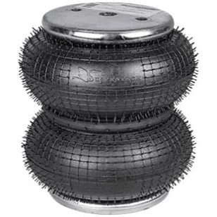 MOLA PNEUMÁTICA 2 GOMOS SUSPENSÃO EIXO INDUSTRIAL / OUTROS - IMPLEMENTOS - ST856 - 1