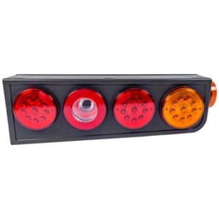 LANTERNA TRASEIRA LED LD SEM ABA RÉ REFLETIVO LÂMPADA RANDON 2009 - IMPLEMENTOS - L3226 - 1