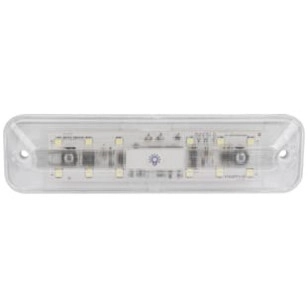 LANTERNA RETANGULAR LED COM BOTÃO 12/24V INTERNA BAÚ - IMPLEMENTOS - I5024 - 1